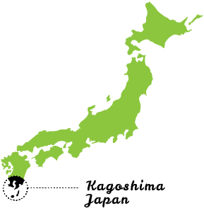 kagoshima japan map